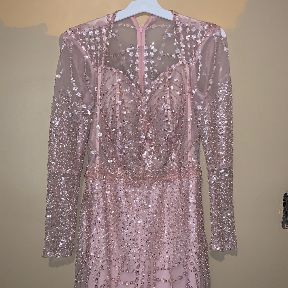 Saeed malas haute couture evening dress
